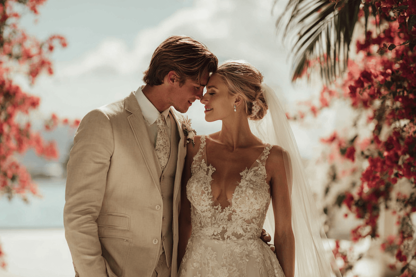 Destination wedding celebration